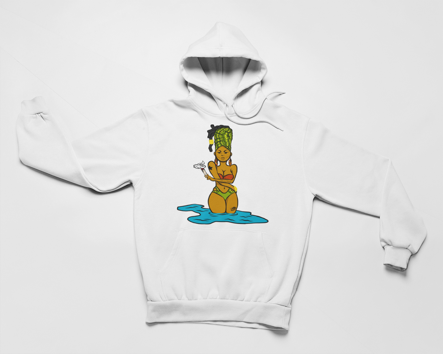 Black Magic Hoodie White