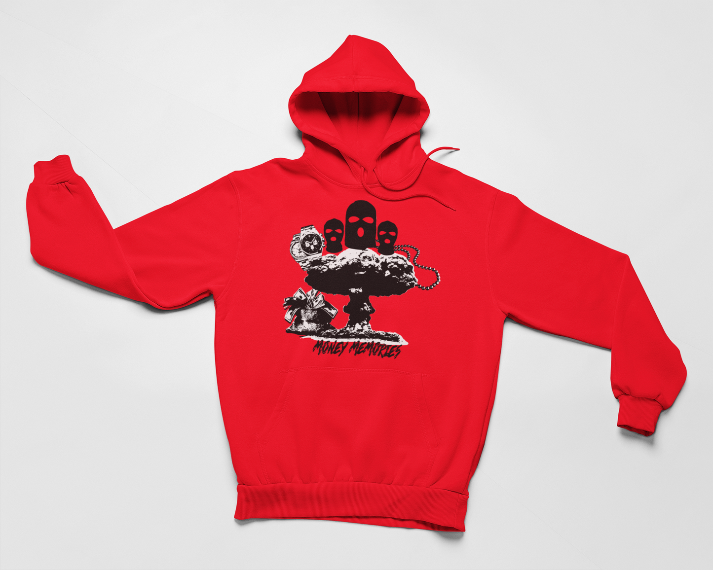 Money Memories Hoodie Red