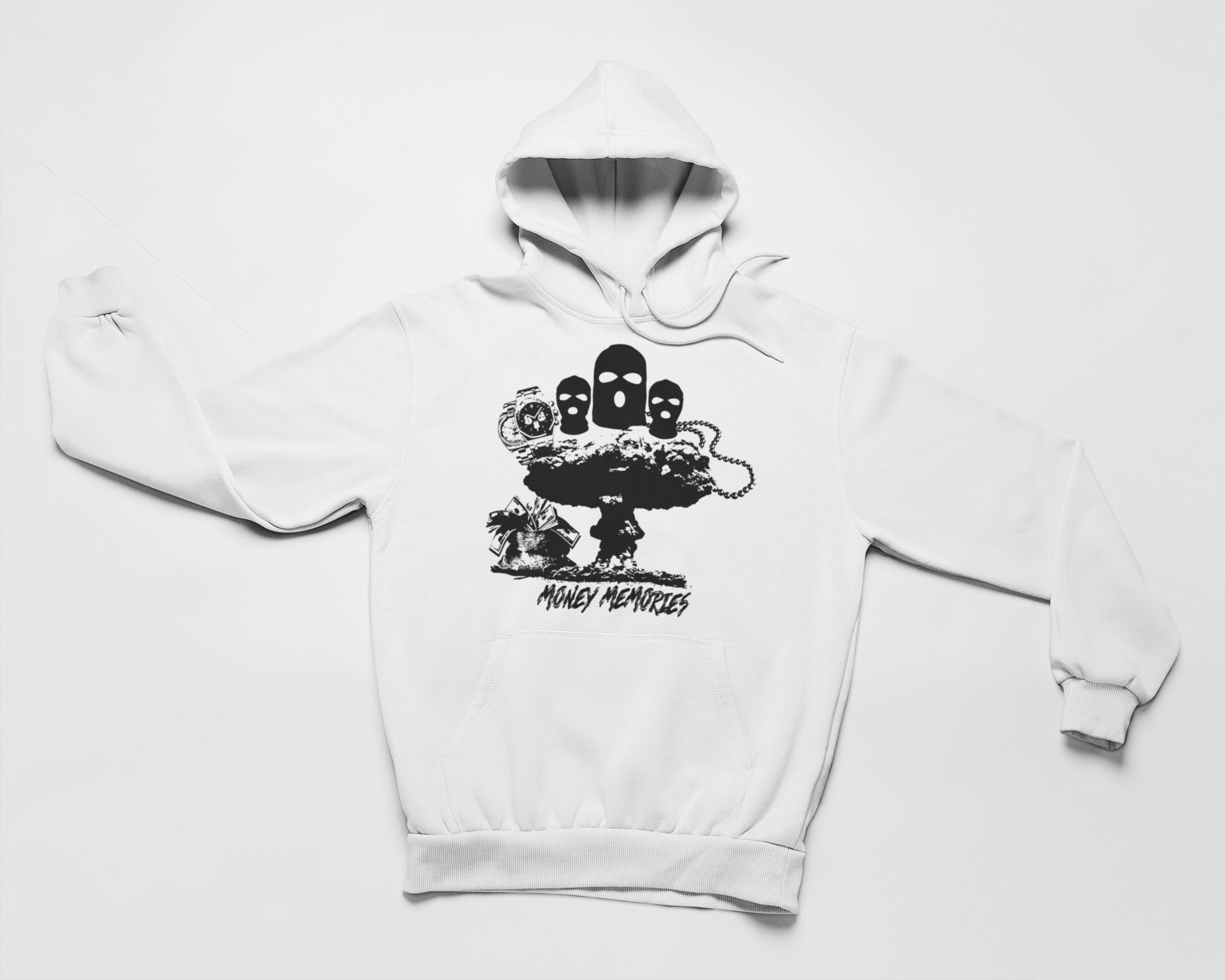 Money discount hoodie white