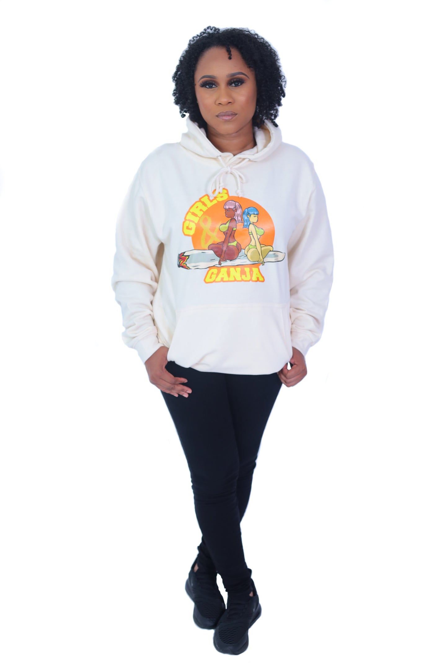 Girls & Ganja Pullover Hoodie