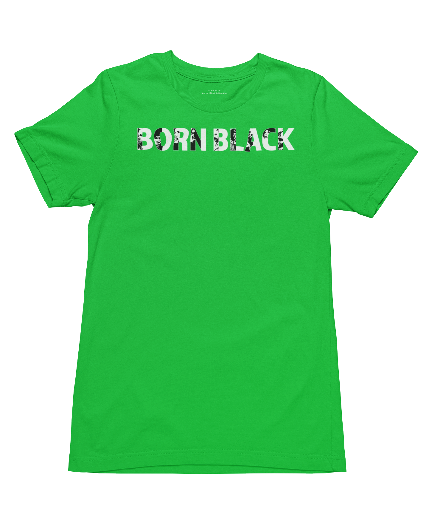 Born Black Heavy Ever Green Weight T-Shirt