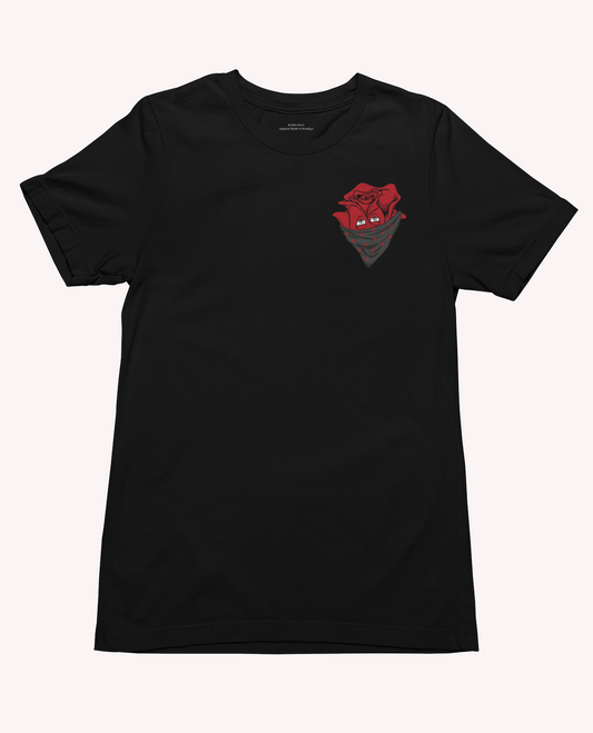 High Rose Mask Crewneck T-Shirt